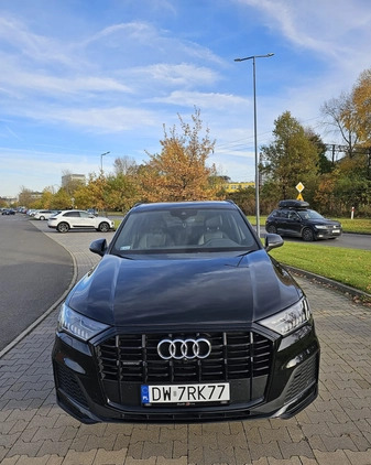 Audi Q7 cena 235900 przebieg: 58000, rok produkcji 2021 z Wrocław małe 379